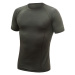 SENSOR MERINO AIR pánske tričko kr.rukáv olive green