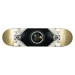 Skateboard Playlife Heavy Metal Gold 31x8"