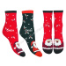 STEVEN Vianočné ponožky Steven-136D-054 CN055-grafit