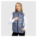 Dámska vesta Iron Aesthetics Bodywarmer, sivá