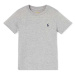 Detské bavlnené tričko Polo Ralph Lauren šedá farba, jednofarebný