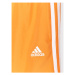 Adidas Plavecké šortky Classic 3-Stripes HA0401 Oranžová Regular Fit