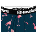 HORSEFEATHERS Boxerky Sidney - flamingos BLUE