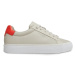 Calvin Klein Sneakersy Vulc Lace Up - Diamond Foxing HW0HW01865 Écru