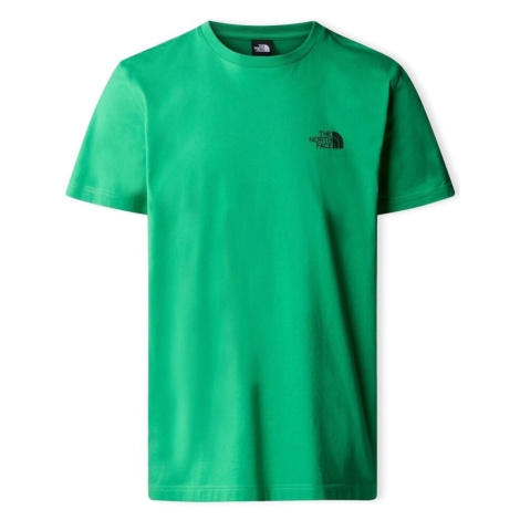 The North Face  Simple Dome T-Shirt - Optic Emerald  Tričká a polokošele Zelená