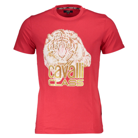 CAVALLI CLASS SHORT SLEEVE T-SHIRT MEN RED Roberto Cavalli