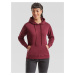 Burgundy Hooded Sweat Fruit of the Loom