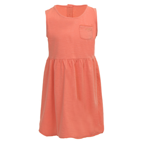 Children's dress ALPINE PRO GUSTO fresh salmon