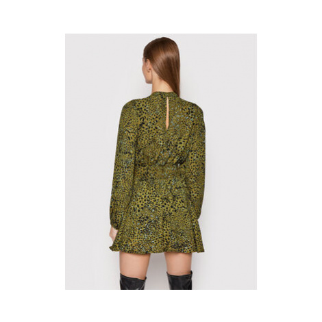 Vero Moda Každodenné šaty Macy 10258112 Zelená Slim Fit