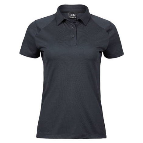 Tee Jays Dámske funkčné polo tričko - väčšej veľkosti TJ7201X Dark Grey Solid