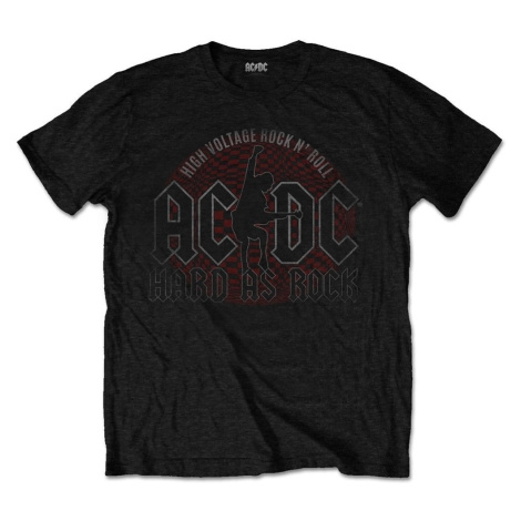 AC/DC Tričko Hard As Rock Black