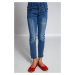 Girls' jeans with seam