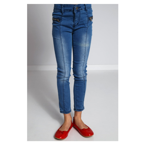 Girls' jeans with seam FASARDI