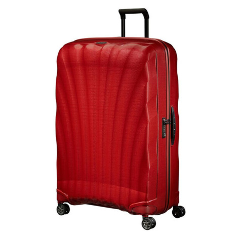 Samsonite Skořepinový cestovní kufr C-lite Spinner 144 l - červená