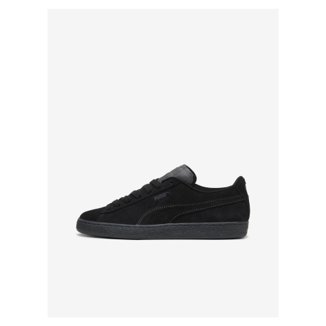 Čierne semišové tenisky Puma Suede Lux