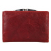 Dámska kožená peňaženka Lagen Stela - červená