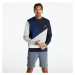 FRED PERRY Abstract Colour Block Sweatshirt Navy