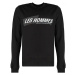 Les Hommes  LLH401-758P | Round Neck Sweater  Mikiny Čierna