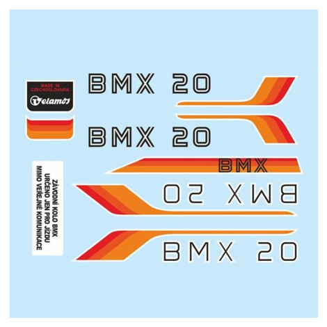 Nálepky Velamos BMX 20