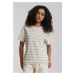 Women's Striped T-Shirt Box Beige