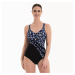 Style Luella Jednodielne plavky 7358 schwarz/pool blue - Anita Classix