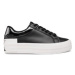 Calvin Klein Jeans Sneakersy Vulc Flatform Bold Lth-Glossy YW0YW00867 Čierna
