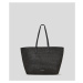 Kabelka Karl Lagerfeld K/Essential Raffia Tote Black