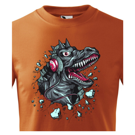 Detské tričko s potlačou dinosaura - skvelý darček na narodeniny