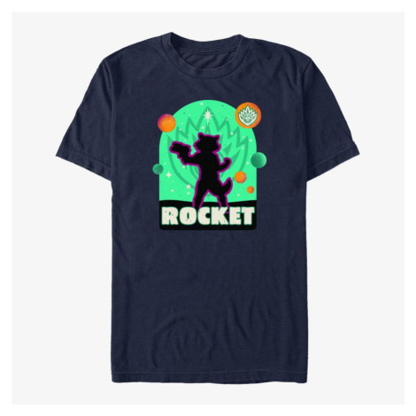 Queens Marvel Guardians of the Galaxy Vol. 3 - ROCKET POSE PLANETS Unisex T-Shirt