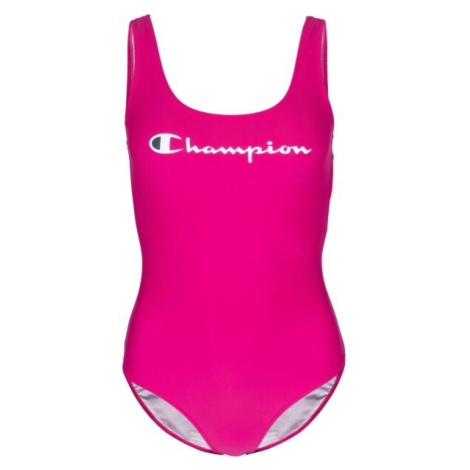 Champion SWIMMING SUIT Dámske jednodielne plavky, ružová, veľkosť