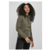 Women's Organic Olive Hooded Jacket