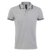 SOĽS Pasadena Pánske polo triko SL00577 Grey / navy