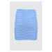 Trendyol Blue Drapeli Tulle Skirt