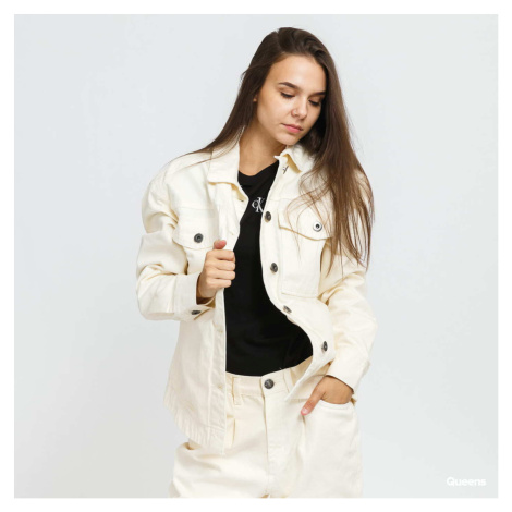 Bunda Urban Classics Ladies Oversized Shirt Jacket Cream