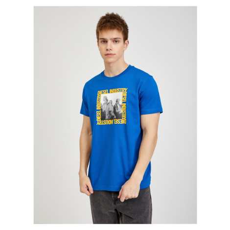 Blue Men's T-Shirt Diesel - Men