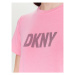 DKNY Sport Tričko DP2T6749 Ružová Classic Fit