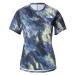 THE NORTH FACE Funkčné tričko 'SUNRISER'  modrá / indigo / striebornosivá / svetlozelená