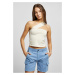 Women's top with one strap whitesand