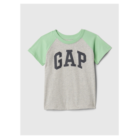 Svetlosivé chlapčenské tričko GAP
