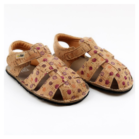 Barefoot sandálky Tikki shoes - Lasta Pepper vegan ružové