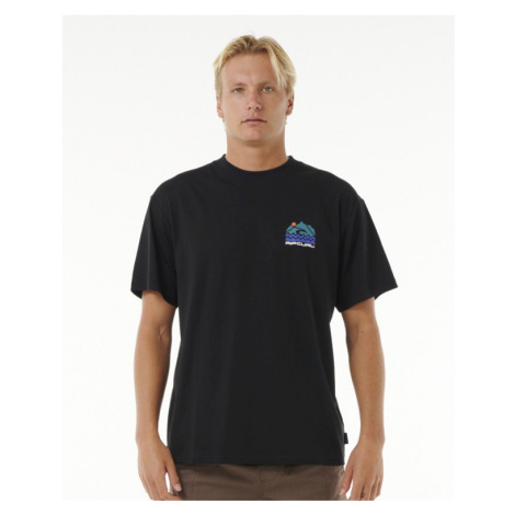 Rip Curl VAPORCOOL SEARCH TREK TEE Black T-shirt