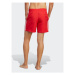 Adidas Plavecké šortky Originals Adicolor 3-Stripes Swim Shorts H44768 Červená Regular Fit