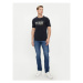 Guess Tričko M4GI26 J1314 Modrá Slim Fit