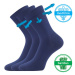 Lonka Drbambik Unisex ponožky s voľným lemom - 3 páry BM000003618800101175 tmavo modrá