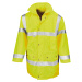 Result Unisex bezpečnostná bunda R018X Fluorescent Yellow