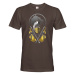 Pánské tričko s potlačou Scorpion Mortal Kombat - darček pre fanúšikov hry Mortal Kombat