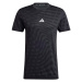 ADIDAS PERFORMANCE Funkčné tričko 'Gym+'  sivá / čierna / biela