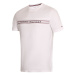 Tommy Hilfiger CLASSIC-CN SS TEE PRINT Pánske tričko, biela, veľkosť