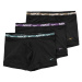 Nike  0000ke1152-2nd black boxer pack  Boxerky Čierna