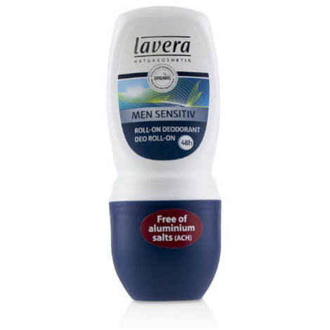 Lavera Osviežujúci guličkový deodorant pre mužov Men Sensitiv 50 ml